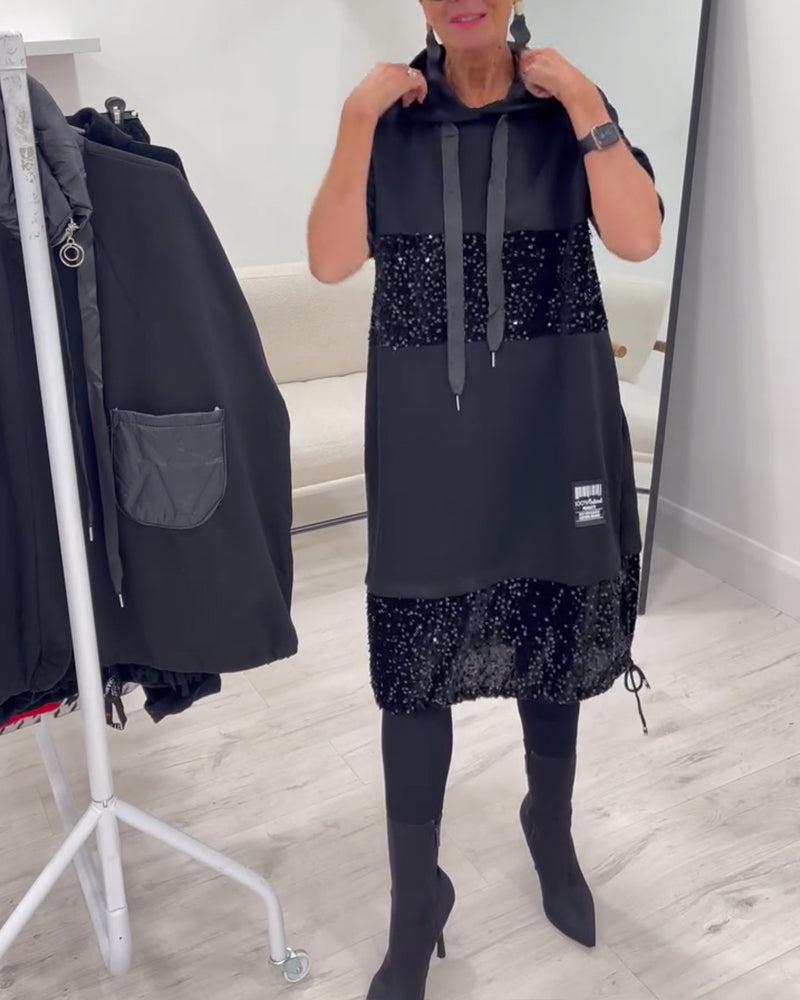 Ela | Stylové šaty z mikiny