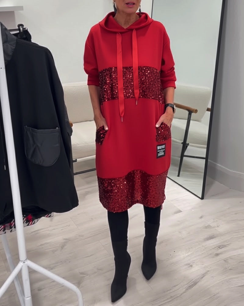 Ela | Stylové šaty z mikiny